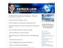 Tablet Screenshot of patrickliew.net
